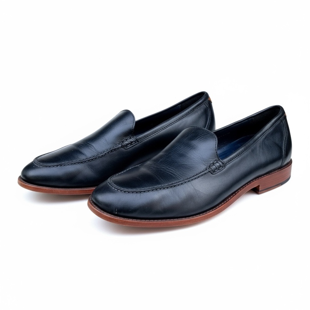 ⚫️Cole Haan Grand 360 Loafers Men’s Size 12M 👞 Black Leather Dress Shoes